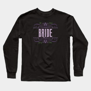 Haunted Bride Honeymoon for Couples Long Sleeve T-Shirt